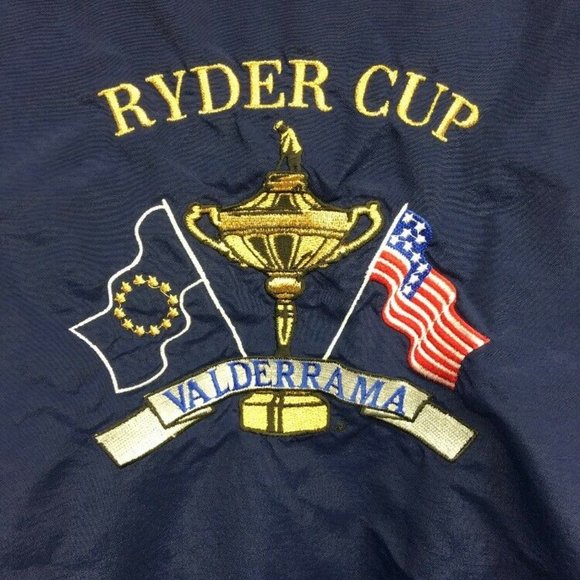 PGA Ryder Cup Valderama Jacket Imprintables By Wes - Picture 6 of 8